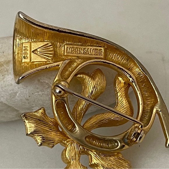 Vintage Christmas brooch. - Picture 4 of 7